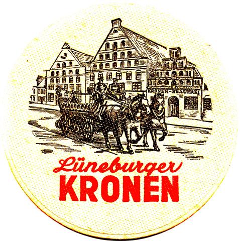 l�neburg lg-ni kronen kronen stadtmotive 1b (rund215-3 giebelh�user-schwarrot)
